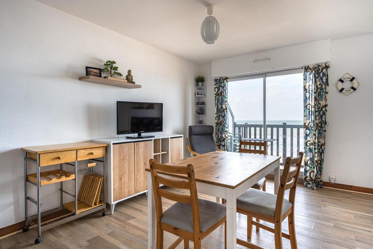 Charmant Appartement Face A La Mer Avec Balcon อูลกัท ภายนอก รูปภาพ